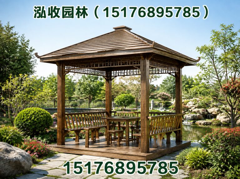 黔南防腐木展示图